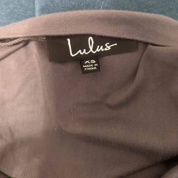 Lulus Multiway Tricks of the Trade Dark Grey Convertible Maxi Dress XS - Picture 13 of 14